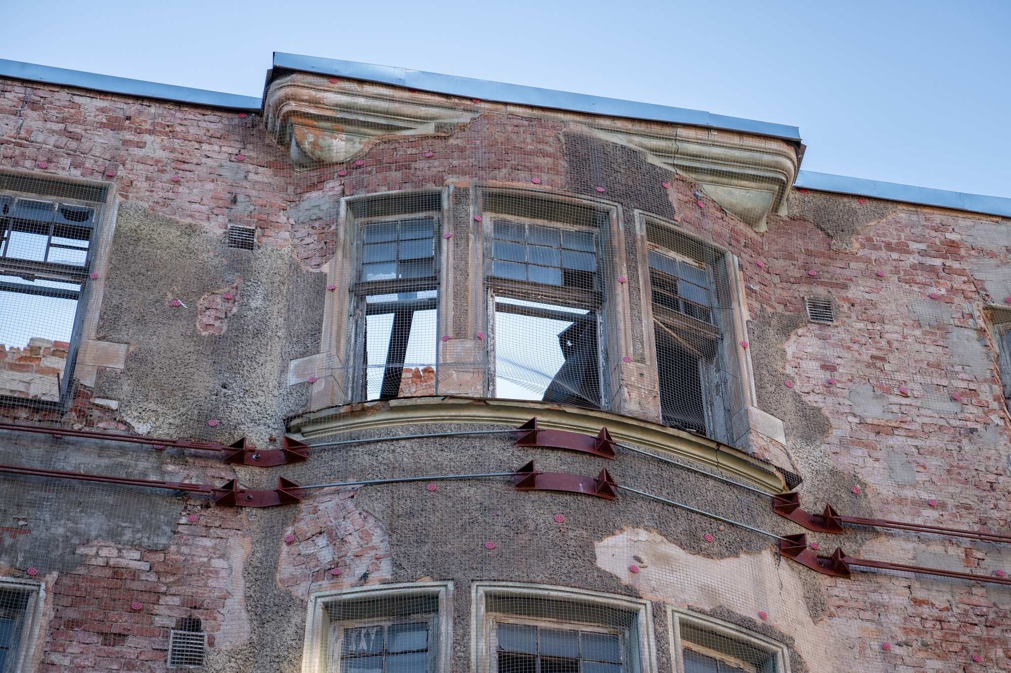 Architectural conservation of ancient historical building for future reconstruction and repair works